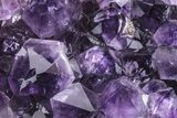 Dark Purple Amethyst Cluster - Minas Gerais, Brazil #211962-2